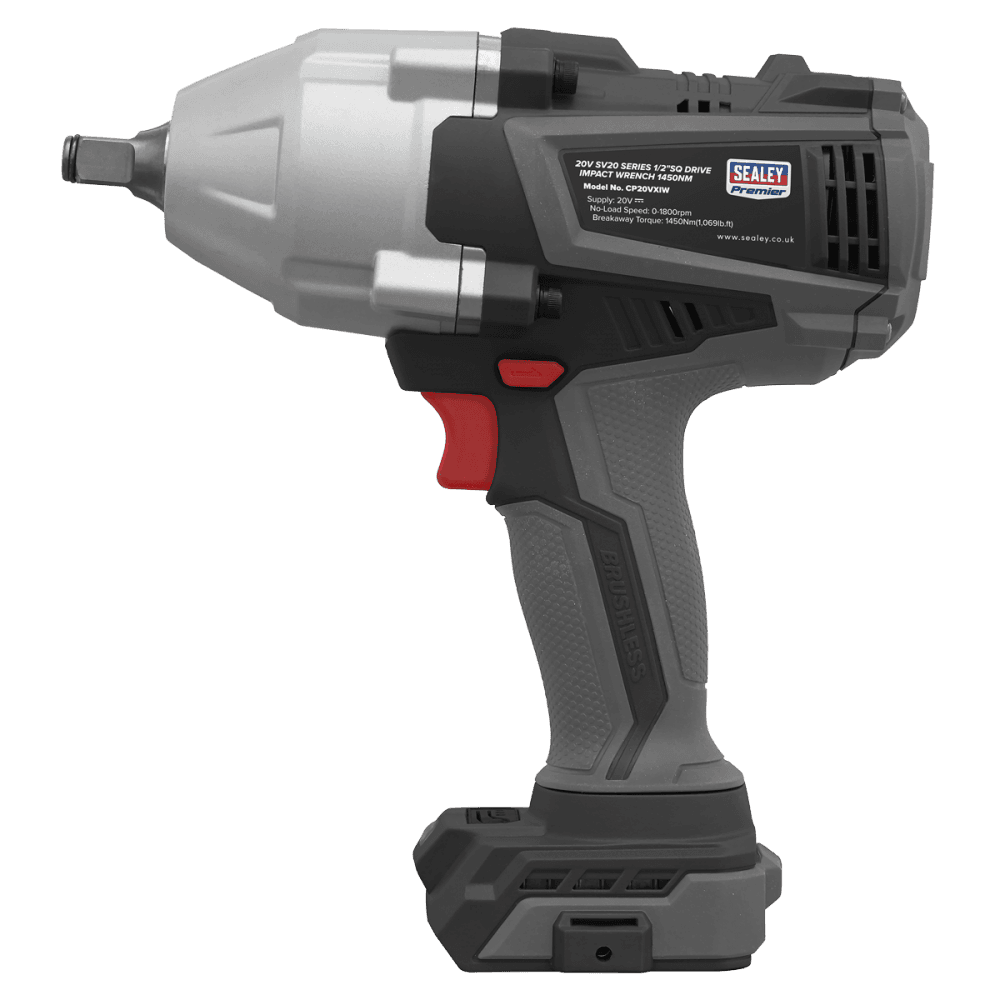Premier SV20 Series 1/2"Sq Drive Brushless Cordless Impact Wrench 20V - Body Only Model No- CP20VXIW