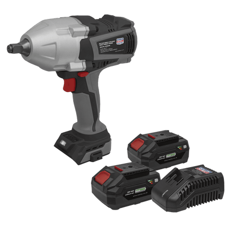 Premier SV20 Series Cordless Impact Wrench Kit 20V 4Ah - 2 Batteries Model No- CP20VXIWKIT1