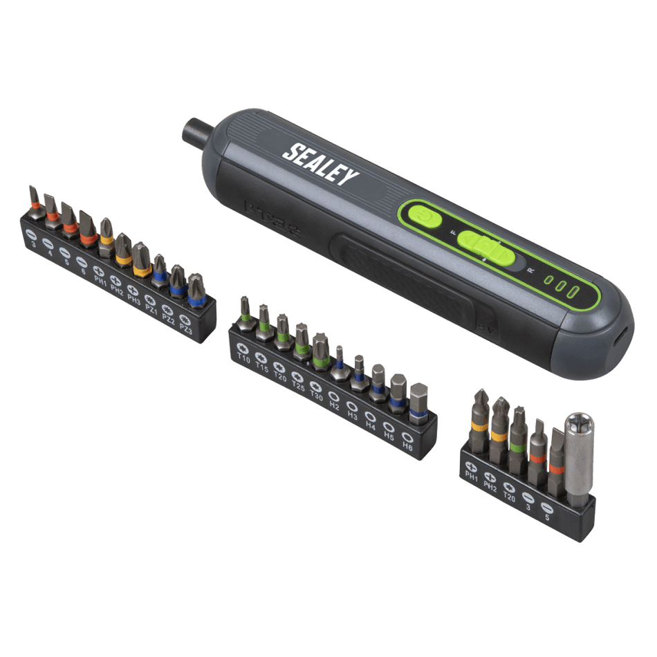 Cordless Screwdriver Set 4V 26pc Model No- CP4VSD