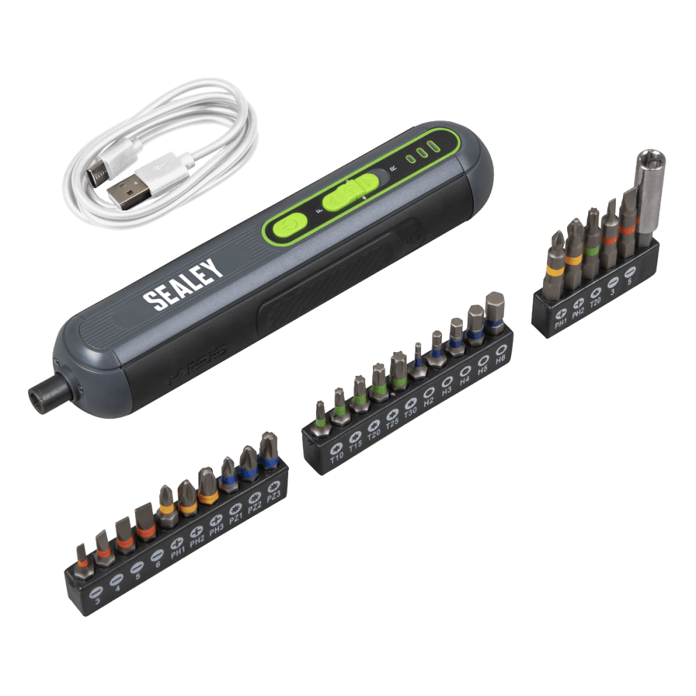 Cordless Screwdriver Set 4V 26pc Model No- CP4VSD