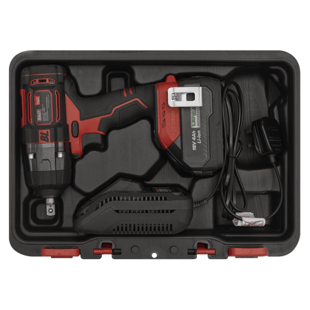 1/2"Sq Drive Cordless Brushless Impact Wrench 18V 4Ah Model No- CP650LI