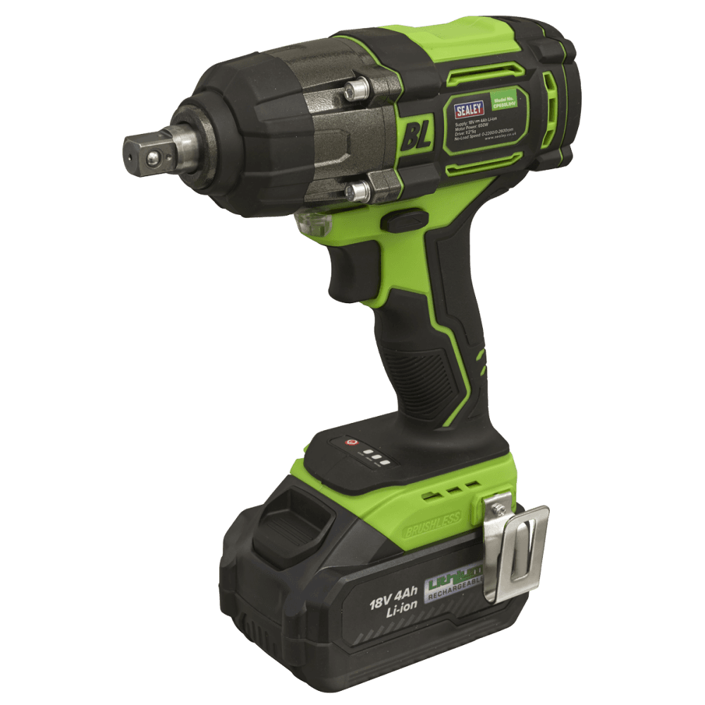 1/2"Sq Drive Cordless Brushless Impact Wrench 18V 4Ah Model No- CP650LIHV