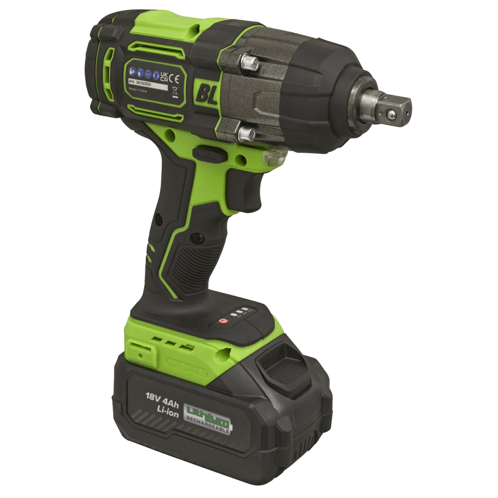 1/2"Sq Drive Cordless Brushless Impact Wrench 18V 4Ah Model No- CP650LIHV