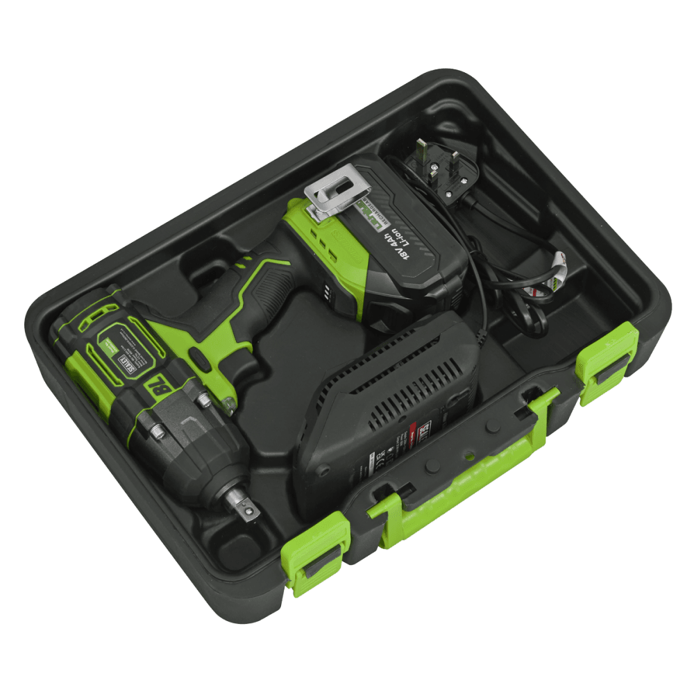 1/2"Sq Drive Cordless Brushless Impact Wrench 18V 4Ah Model No- CP650LIHV