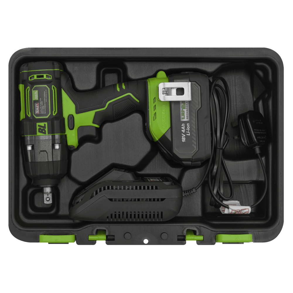 1/2"Sq Drive Cordless Brushless Impact Wrench 18V 4Ah Model No- CP650LIHV