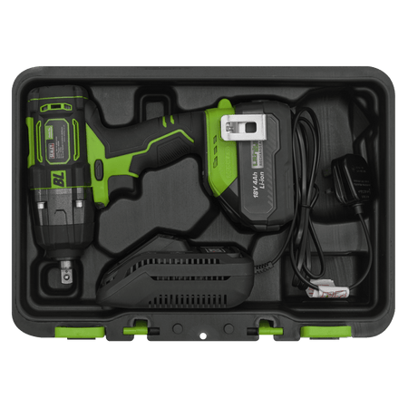 1/2"Sq Drive Cordless Brushless Impact Wrench 18V 4Ah Model No- CP650LIHV