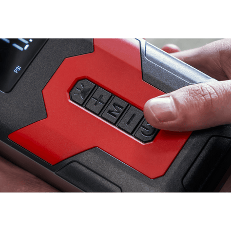 Rechargeable Tyre Inflator & Power Bank with Worklight 12V : Model No- CTI140