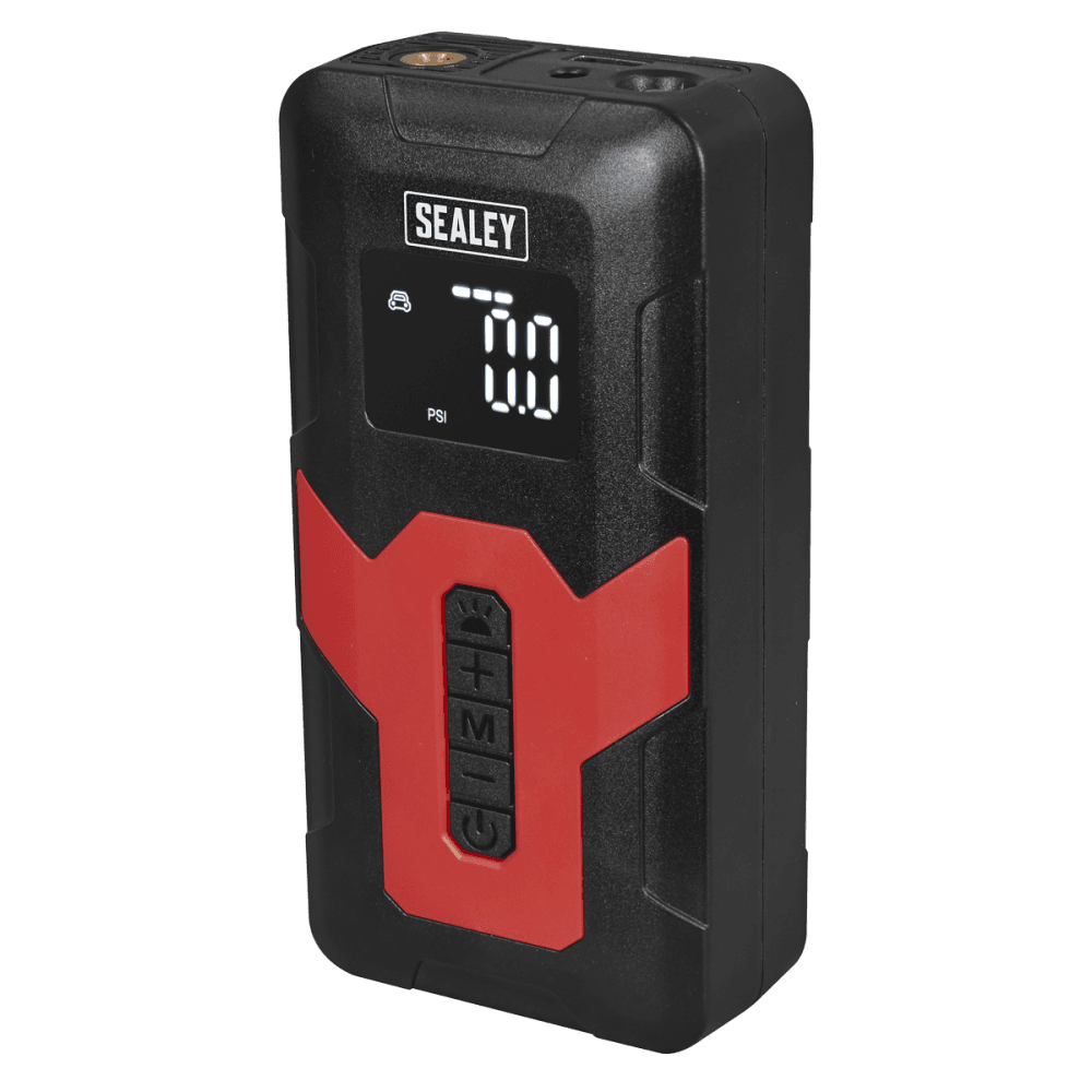 Rechargeable Tyre Inflator & Power Bank with Worklight 12V : Model No- CTI140