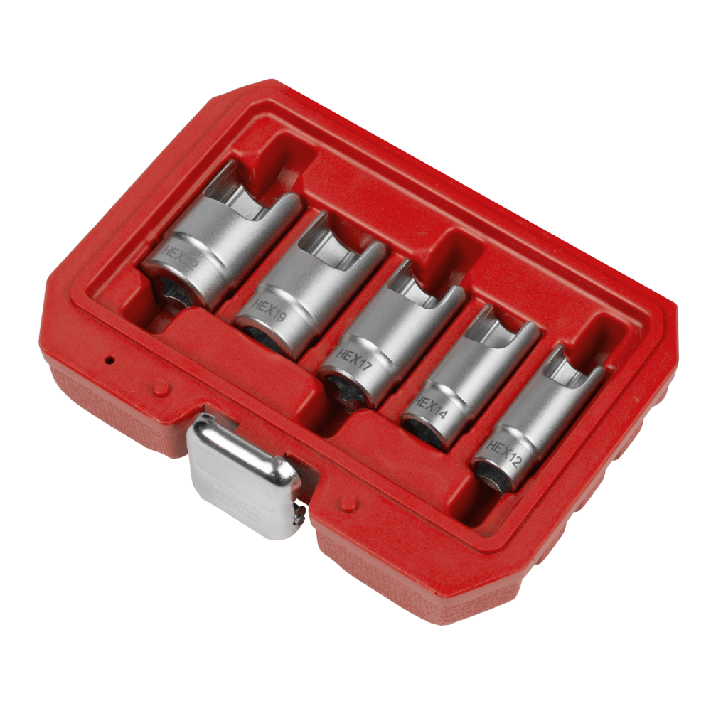 Elbow Connector Socket Set 3/8"Sq Drive 5pc Model No- CV601