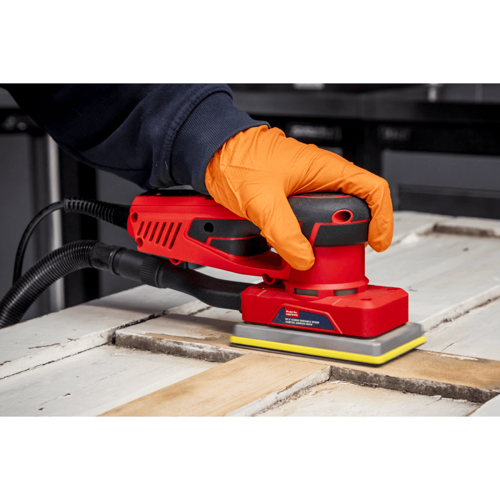 Variable Speed Brushless Dual Action Sander 80 x 133mm 350W Model No- DAS151PS