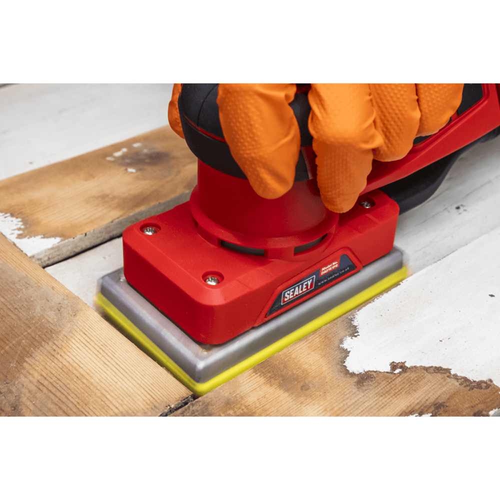 Variable Speed Brushless Dual Action Sander 80 x 133mm 350W Model No- DAS151PS