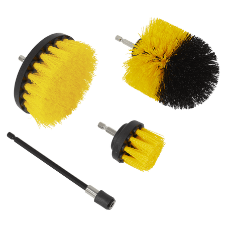 Drill Brush Set 4pc Model No- DBS4