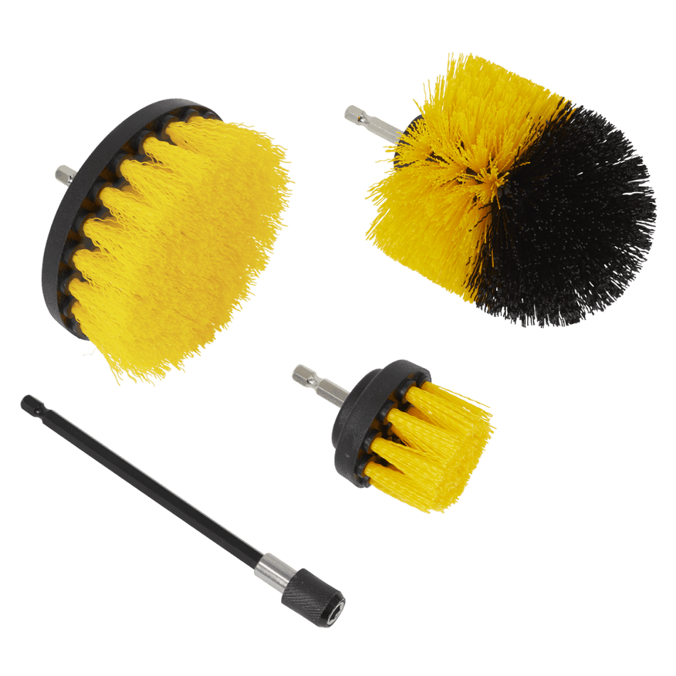 Drill Brush Set 4pc Model No- DBS4