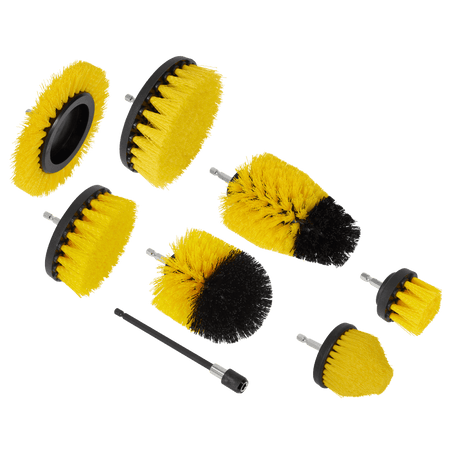Drill Brush Set 8pc Model No- DBS8