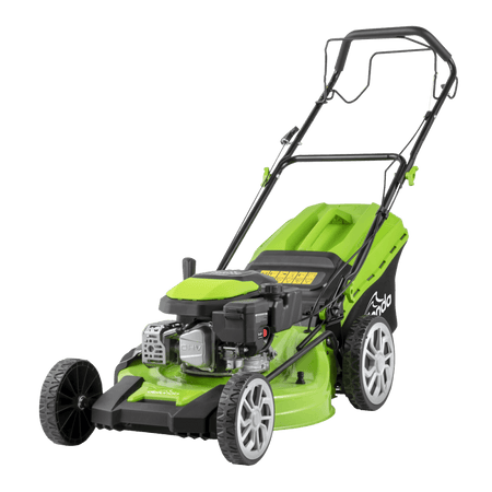 Dellonda Self-Propelled Petrol Lawnmower Grass Cutter with Height Adjustment & Grass Bag 170cc 20"/51cm 4-Stroke Engine Model No- DG102