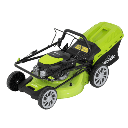 Dellonda Self-Propelled Petrol Lawnmower Grass Cutter with Height Adjustment & Grass Bag 170cc 20"/51cm 4-Stroke Engine Model No- DG102