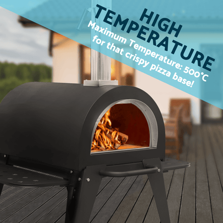 Dellonda Outdoor Wood-Fired Pizza Oven & Smoker Model No- DG103
