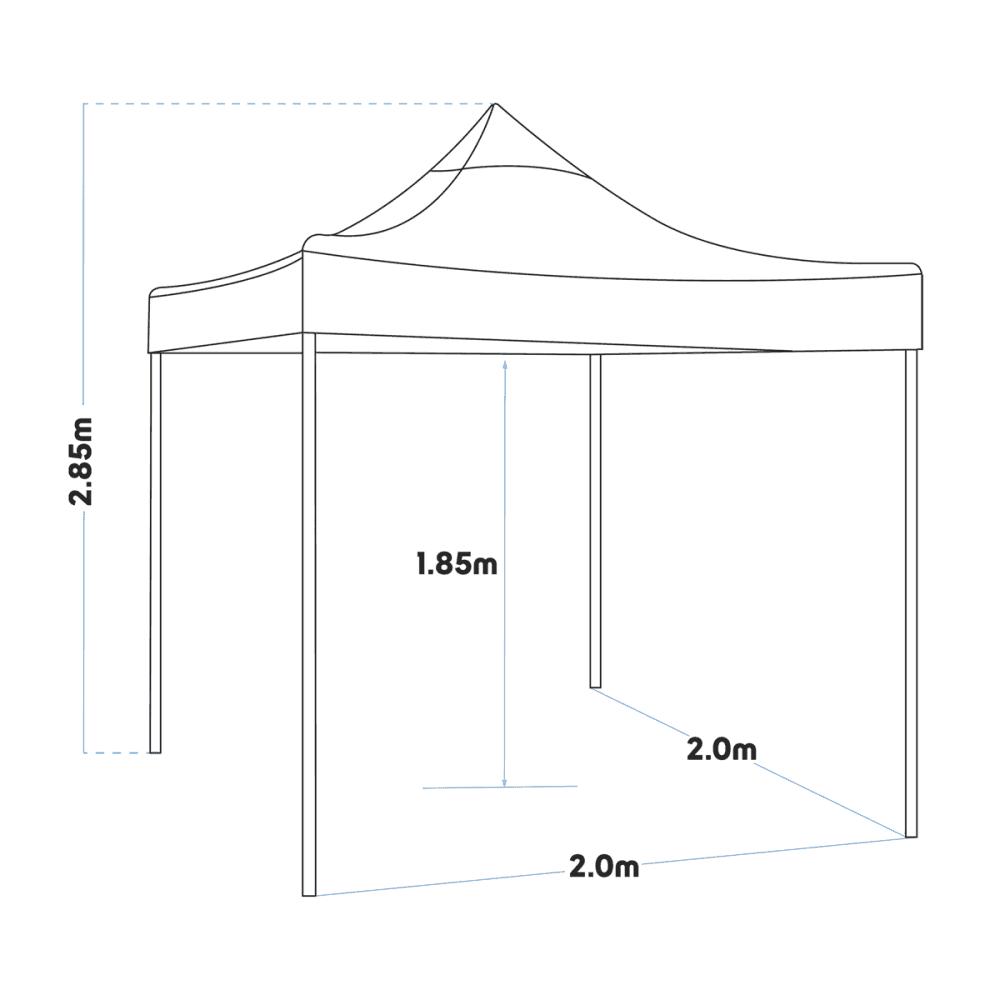 Dellonda Premium 2x2m Pop-Up Gazebo, Heavy Duty, PVC Coated, Water Resistant Fabric, Supplied with Carry Bag, Rope, Stakes & Weight Bags - Beige Canopy Model No- DG126
