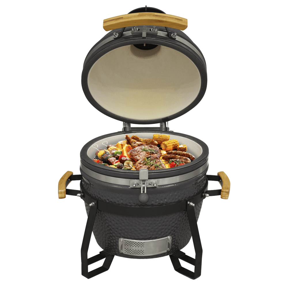 Dellonda Deluxe 16"(40cm) Ceramic Kamado Style BBQ Model No- DG158
