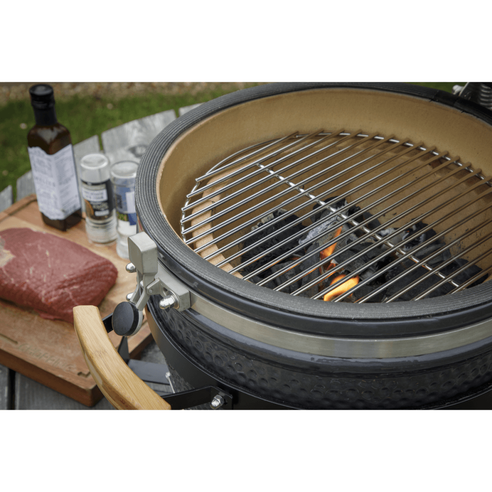 Dellonda Deluxe 16"(40cm) Ceramic Kamado Style BBQ Model No- DG158