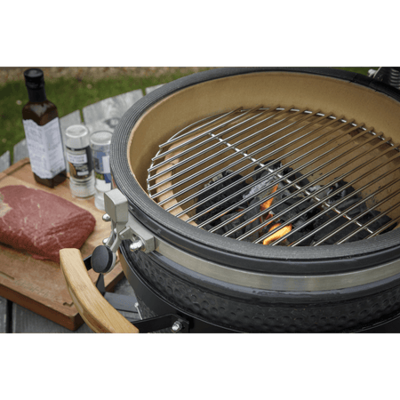 Dellonda Deluxe 16"(40cm) Ceramic Kamado Style BBQ Model No- DG158