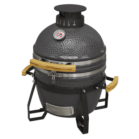 Dellonda Deluxe 16"(40cm) Ceramic Kamado Style BBQ Model No- DG158