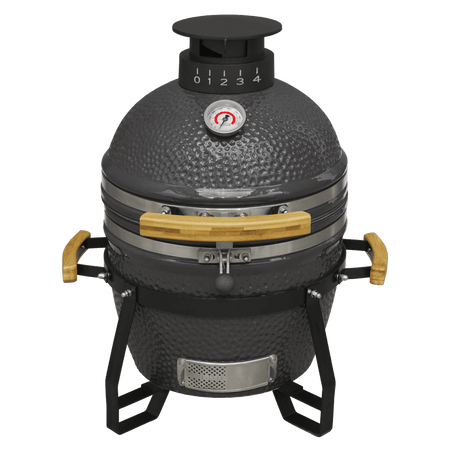 Dellonda Deluxe 16"(40cm) Ceramic Kamado Style BBQ Model No- DG158