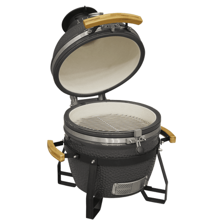 Dellonda Deluxe 16"(40cm) Ceramic Kamado Style BBQ Model No- DG158