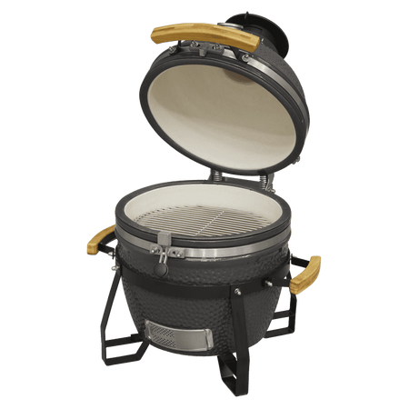 Dellonda Deluxe 16"(40cm) Ceramic Kamado Style BBQ Model No- DG158
