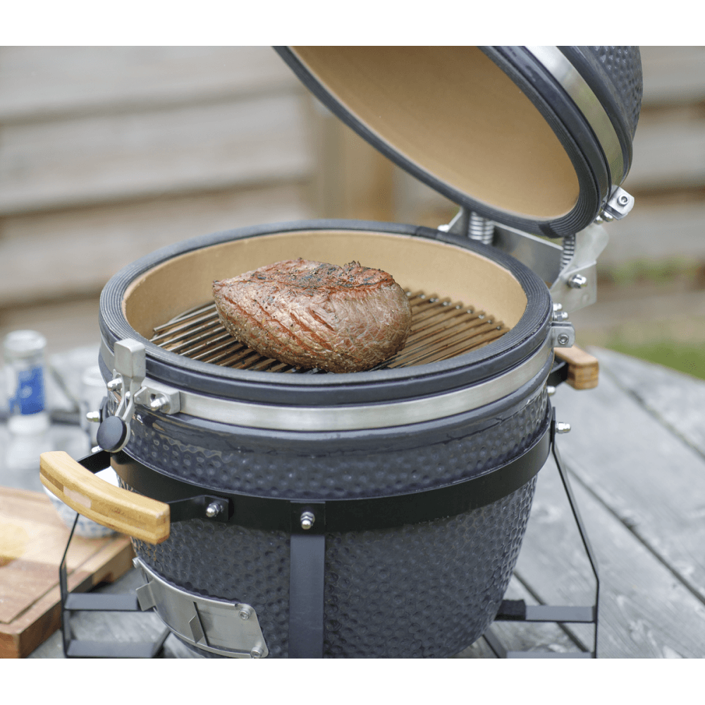 Dellonda Deluxe 16"(40cm) Ceramic Kamado Style BBQ Model No- DG158