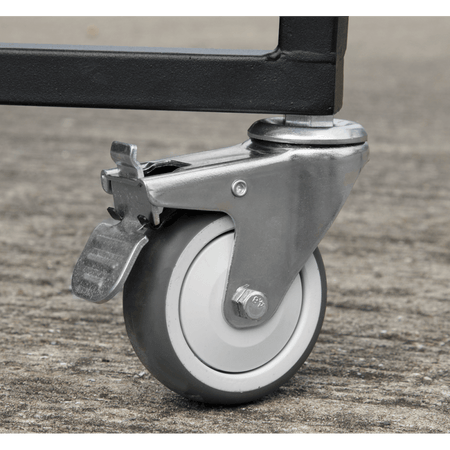 Dellonda Deluxe 22"(56cm) Ceramic Kamado Style BBQ with Wheeled Stand : Model No- DG159