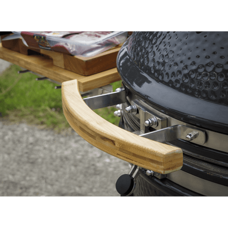 Dellonda Deluxe 22"(56cm) Ceramic Kamado Style BBQ with Wheeled Stand : Model No- DG159