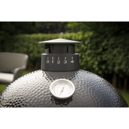 Dellonda Deluxe 22"(56cm) Ceramic Kamado Style BBQ with Wheeled Stand : Model No- DG159