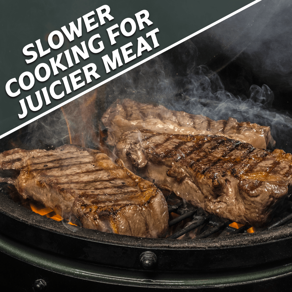 Dellonda Deluxe 22"(56cm) Ceramic Kamado Style BBQ with Wheeled Stand : Model No- DG159