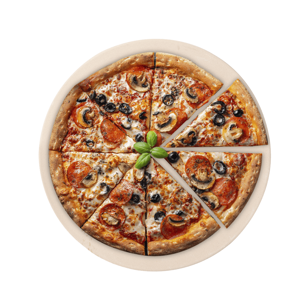 Dellonda Pizza Stone for Kamado BBQs 15"(38cm) Model No- DG184
