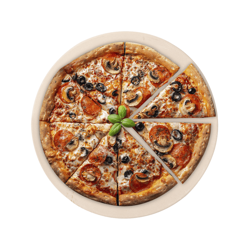 Dellonda Pizza Stone for Kamado BBQs 15"(38cm) Model No- DG184