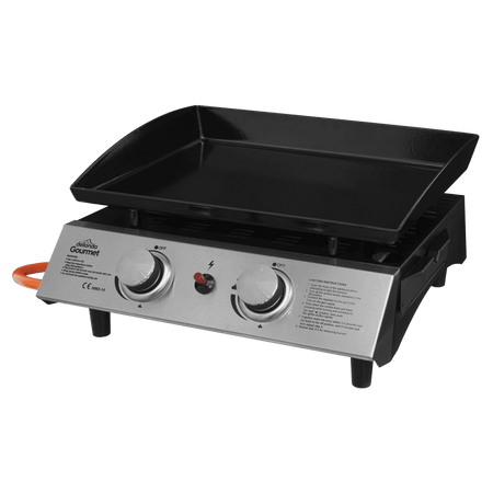 Dellonda 2 Burner Portable Gas Plancha Model No- DG21