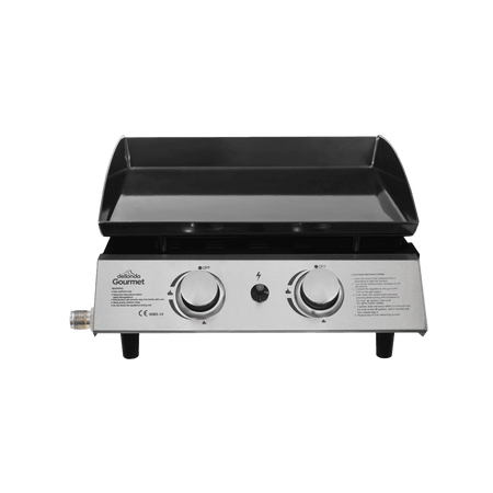 Dellonda 2 Burner Portable Gas Plancha Model No- DG21