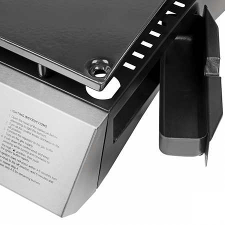 Dellonda 2 Burner Portable Gas Plancha Model No- DG21