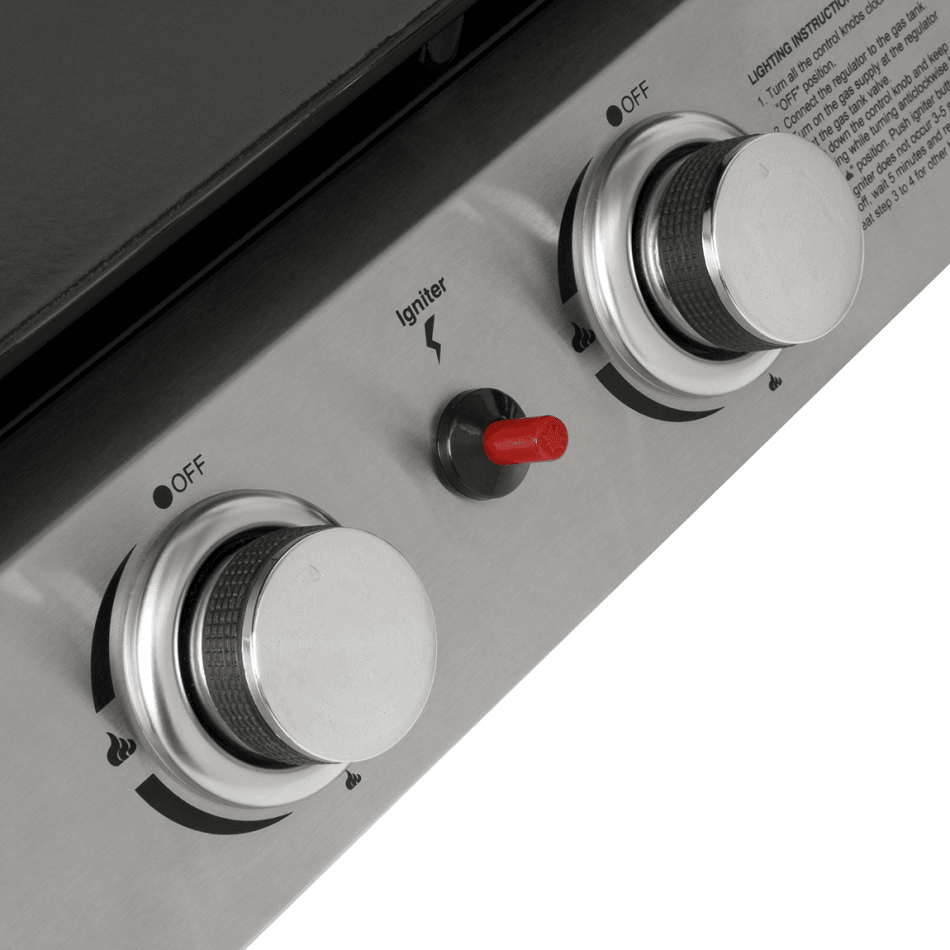 Dellonda 3 Burner Portable Gas Plancha Model No- DG22