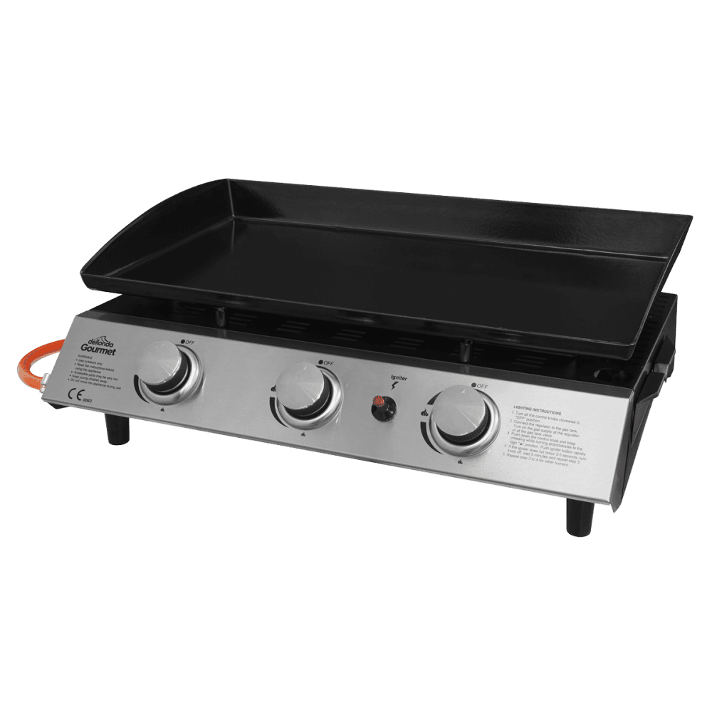 Dellonda 3 Burner Portable Gas Plancha Model No- DG22