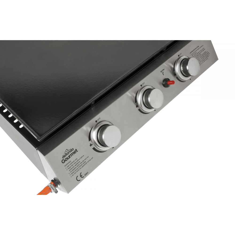 Dellonda 3 Burner Portable Gas Plancha Model No- DG22