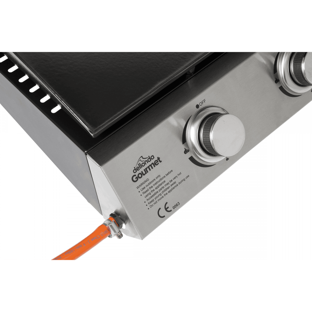 Dellonda 3 Burner Portable Gas Plancha Model No- DG22