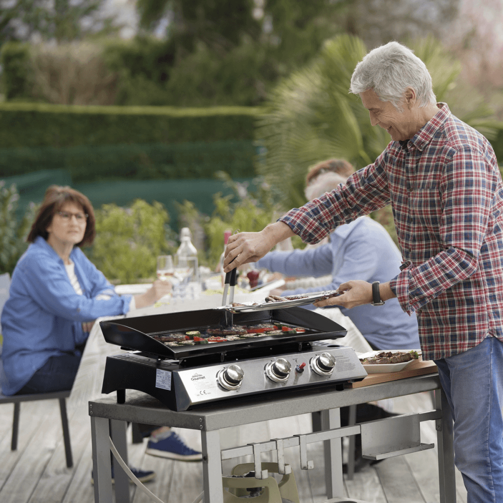 Dellonda 3 Burner Portable Gas Plancha Model No- DG22