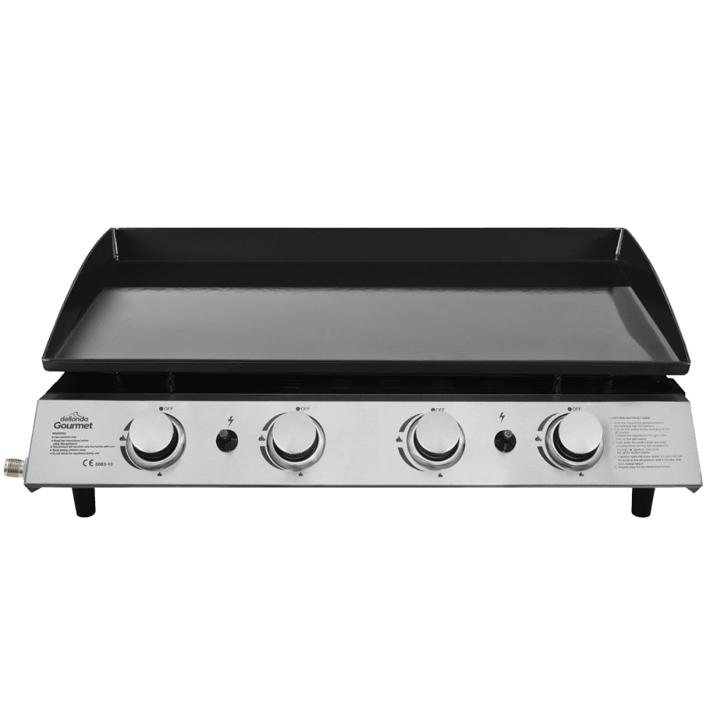 Dellonda 4 Burner Portable Gas Plancha Model No- DG23