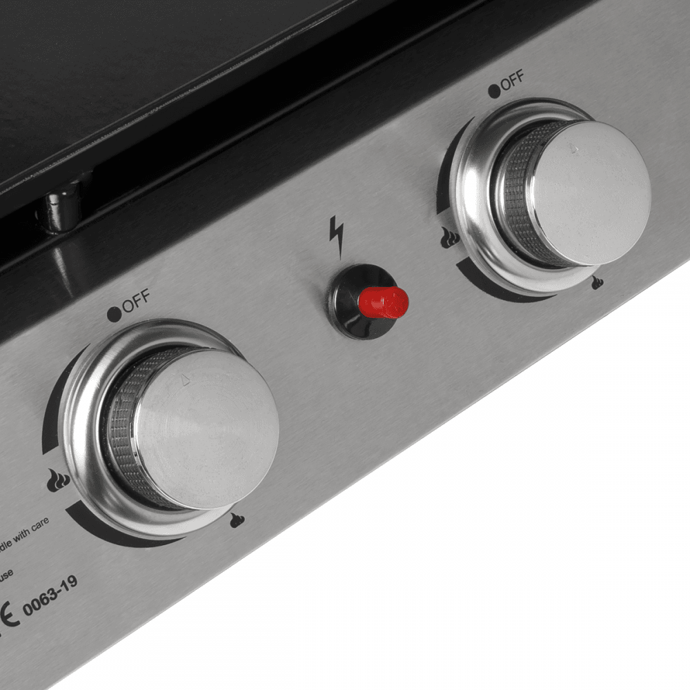 Dellonda 4 Burner Portable Gas Plancha Model No- DG23