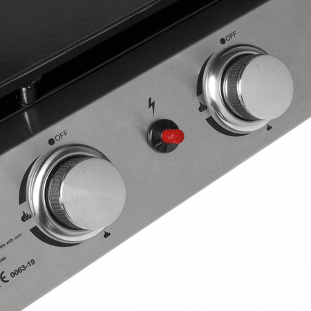 Dellonda 4 Burner Portable Gas Plancha Model No- DG23
