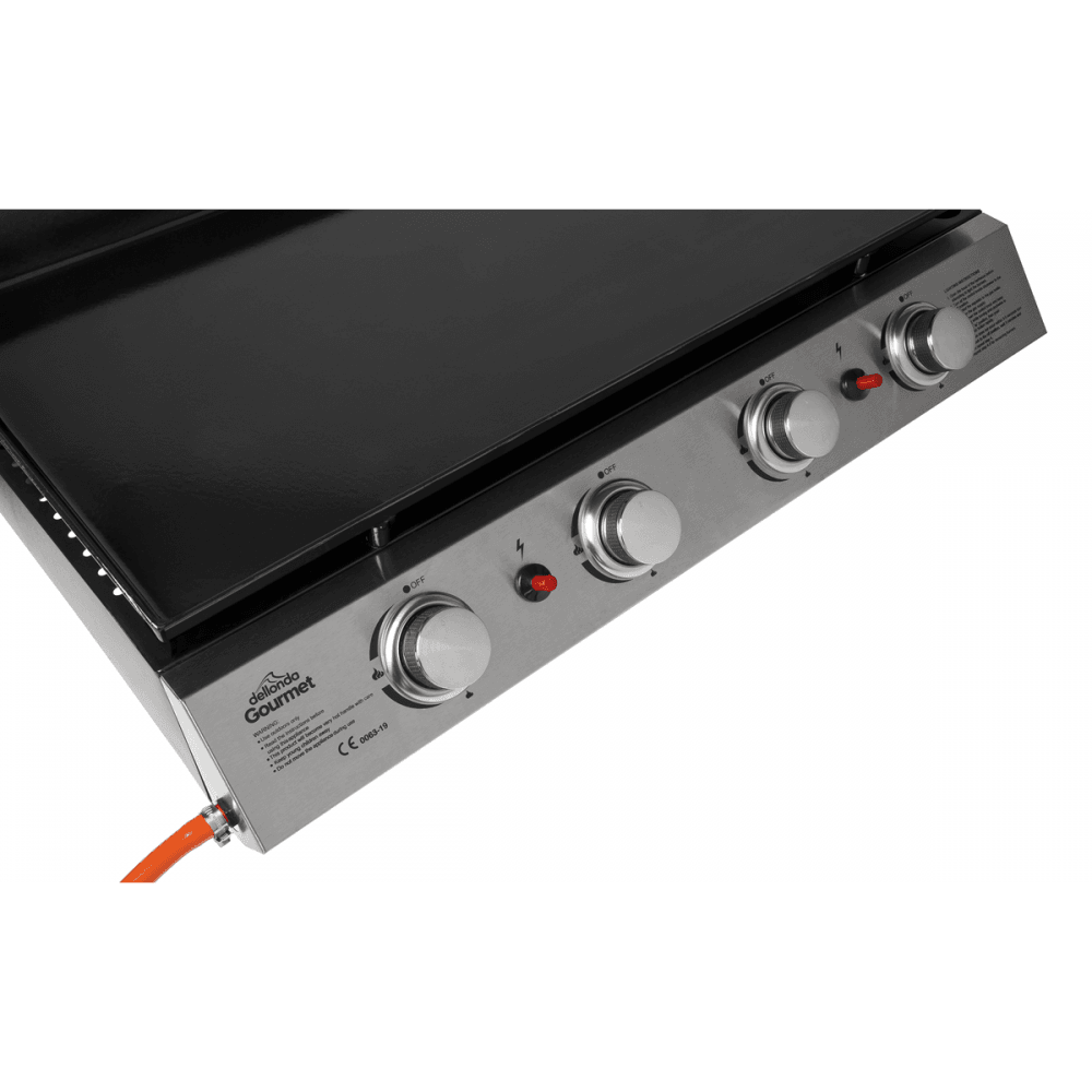 Dellonda 4 Burner Portable Gas Plancha Model No- DG23
