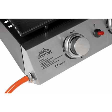 Dellonda 4 Burner Portable Gas Plancha Model No- DG23