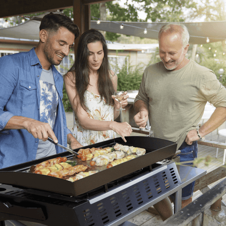 Dellonda 4 Burner Portable Gas Plancha Model No- DG23